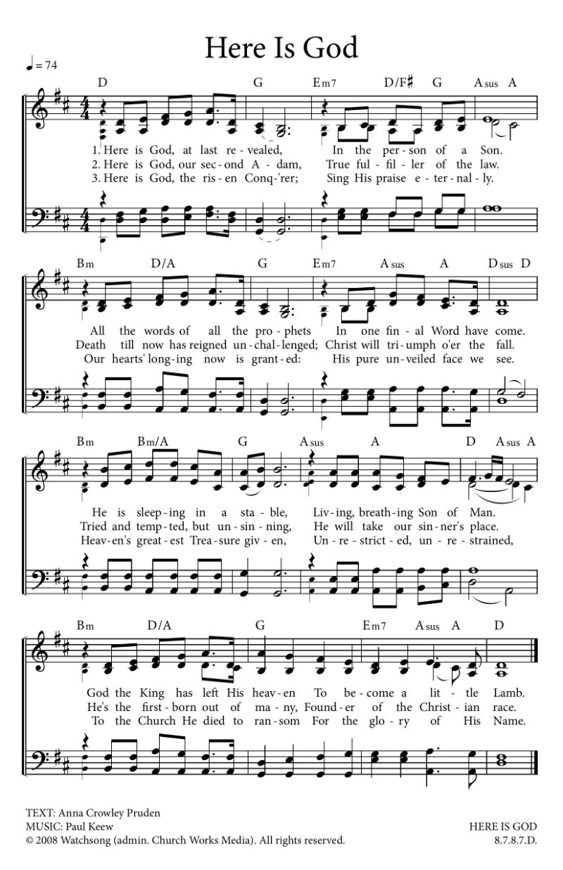 Here Is God free Song Church Works Media