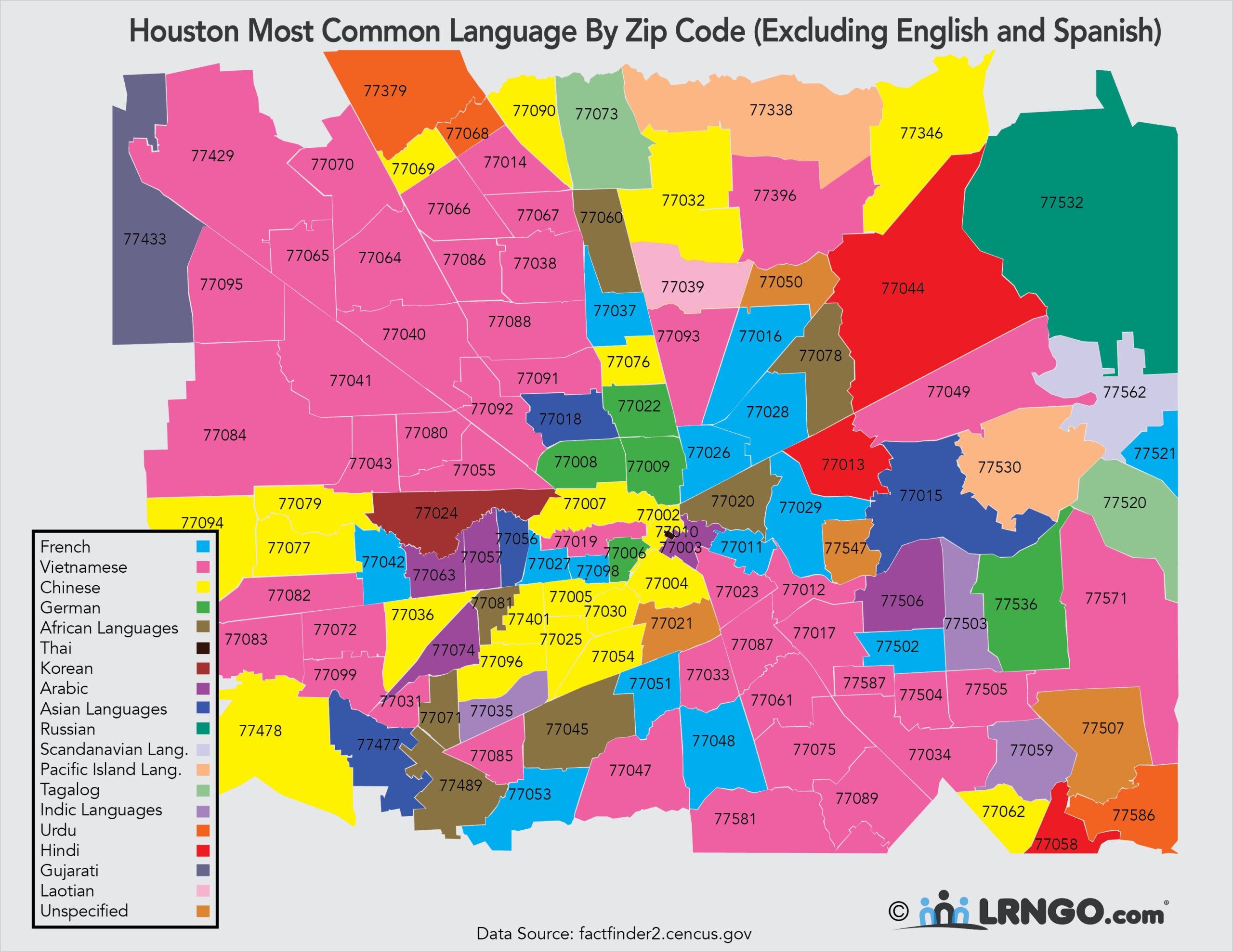 Houston Zip Code Map Printable