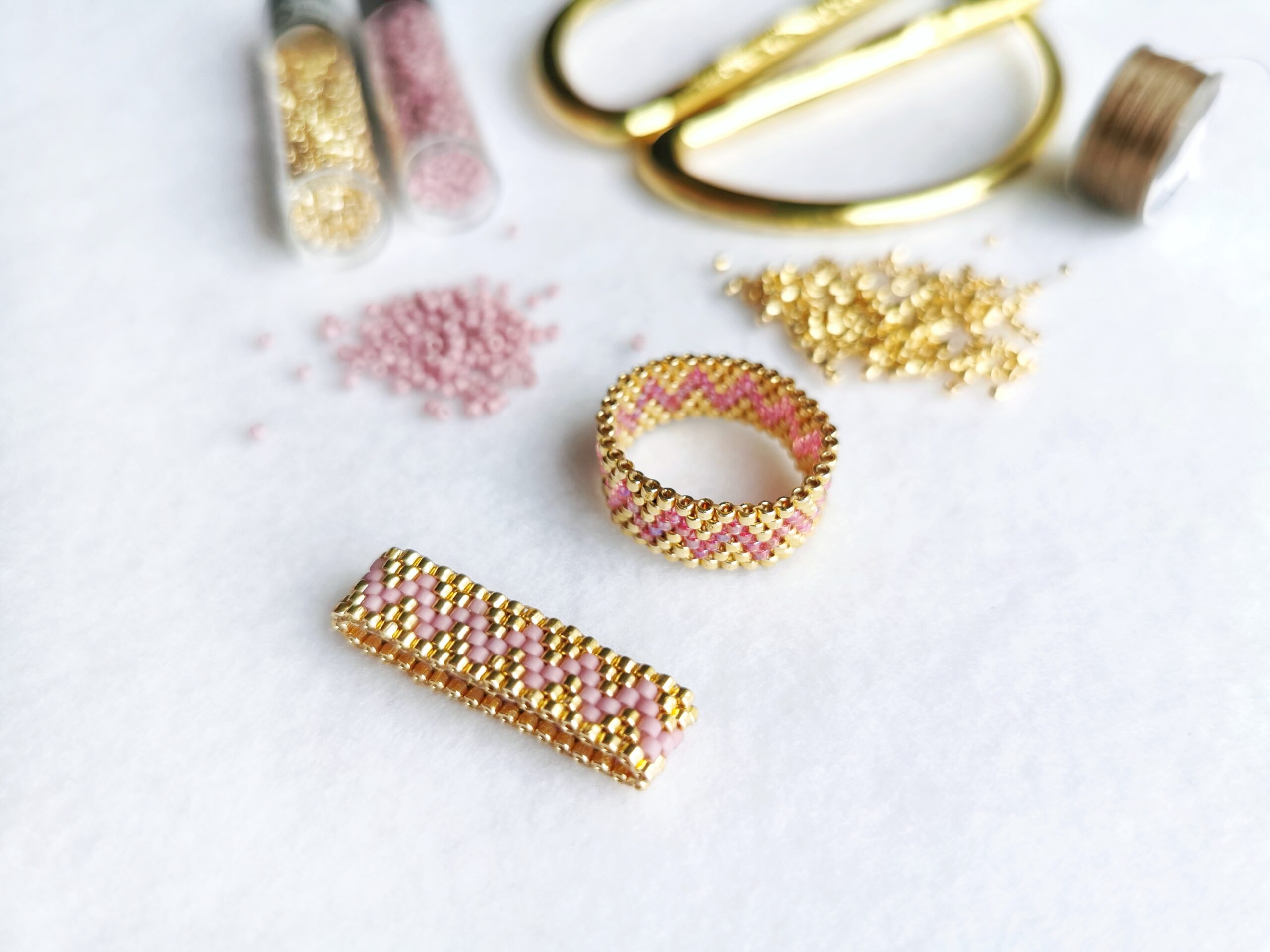 Free Peyote Stitch Ring Pattern Printable