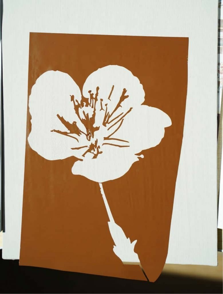 How To Stencil On Canvas With Cricut