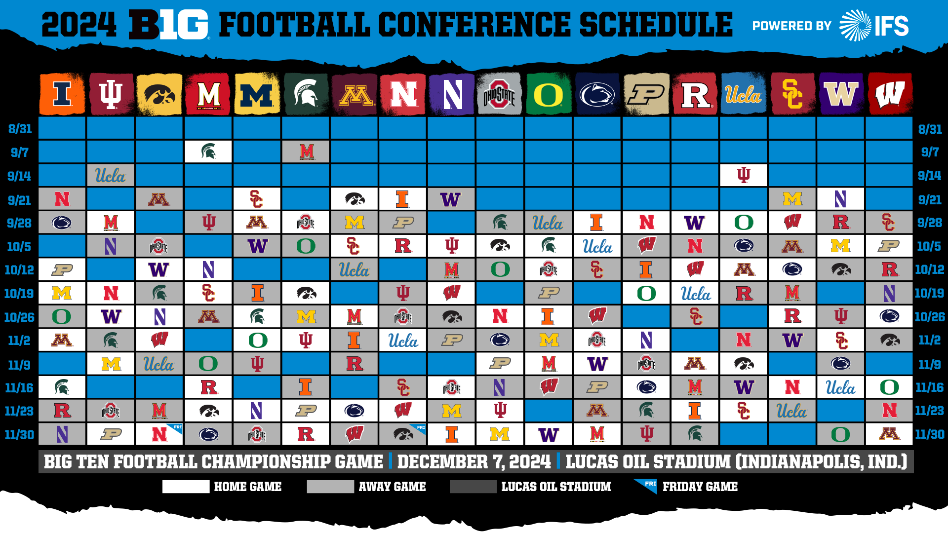 Nebraska Football Schedule 2025 Printable