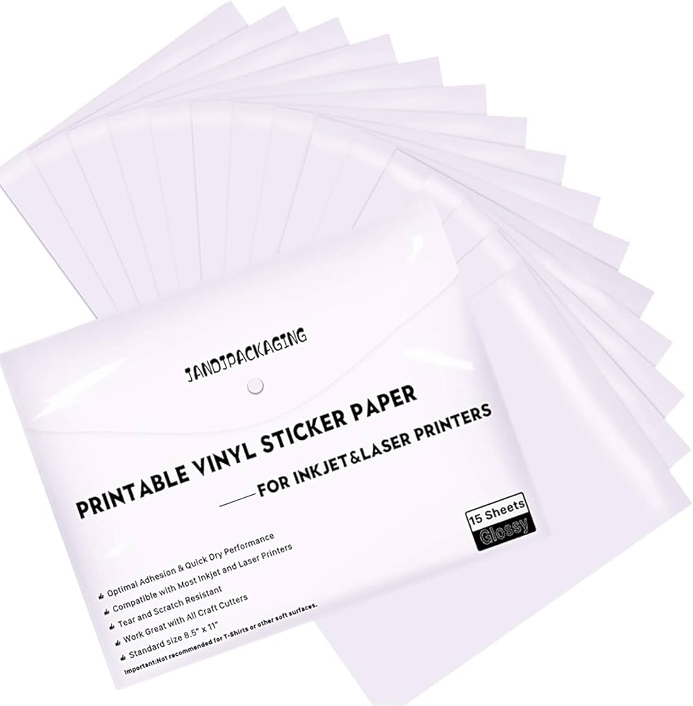 Inkjet Waterproof Printable Vinyl Roll