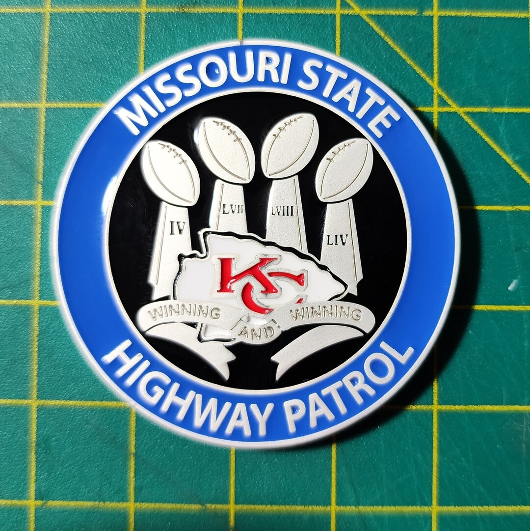 KC Chiefs Challenge Coin Super Bowl 58 Etsy