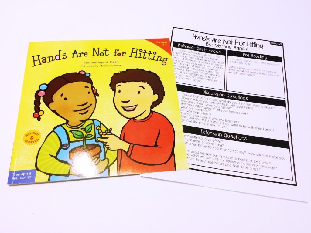Keeping My Hands And Feet To Myself Behavior Basics Autism Worksheets Library