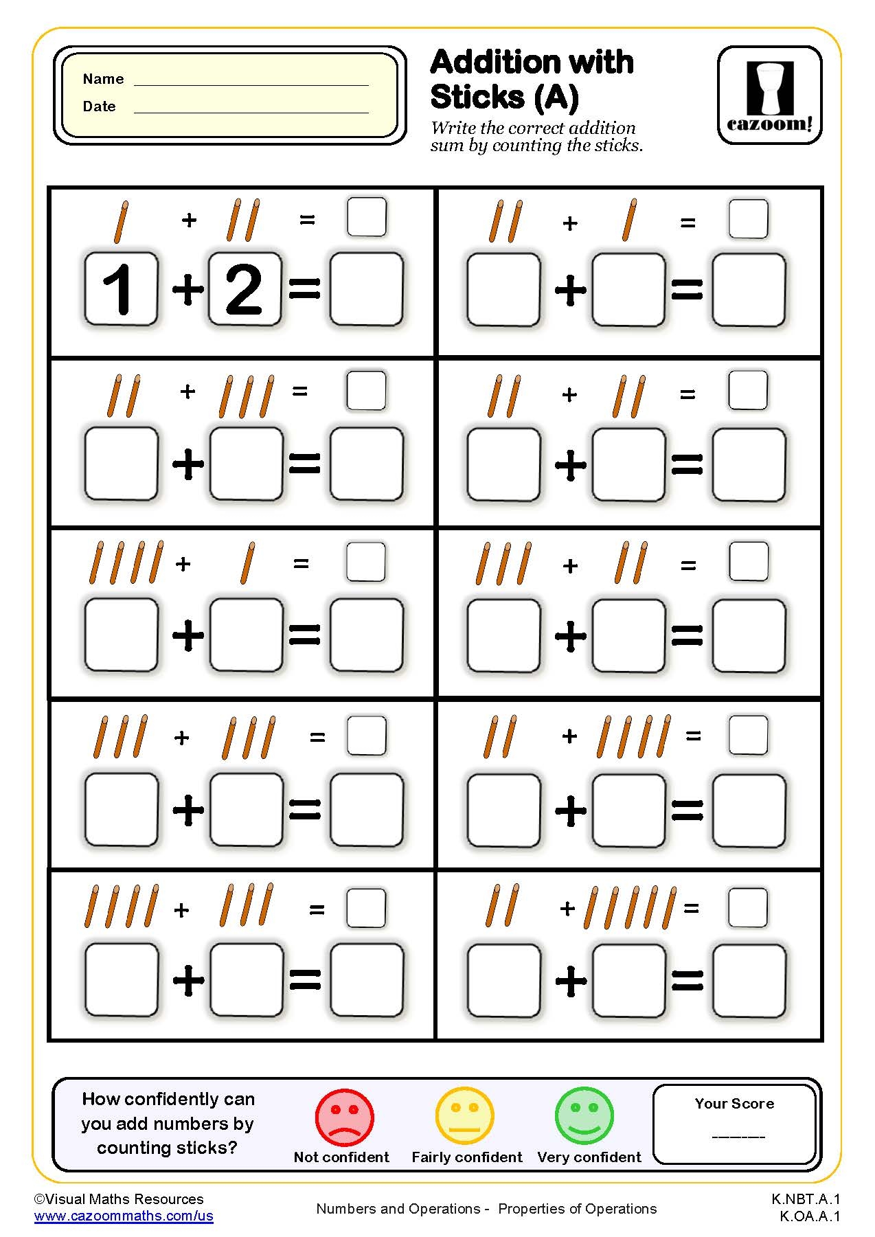 Go Math Printable Homework Sheets