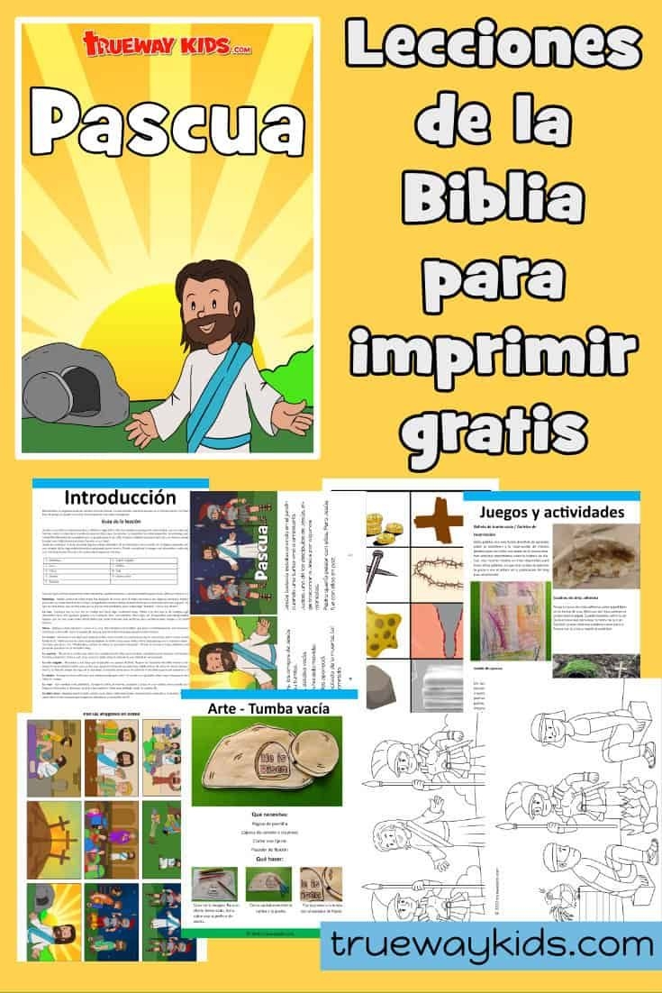 Lecci n De La Biblia De Pascua Para Ni os Imprimible Gratis