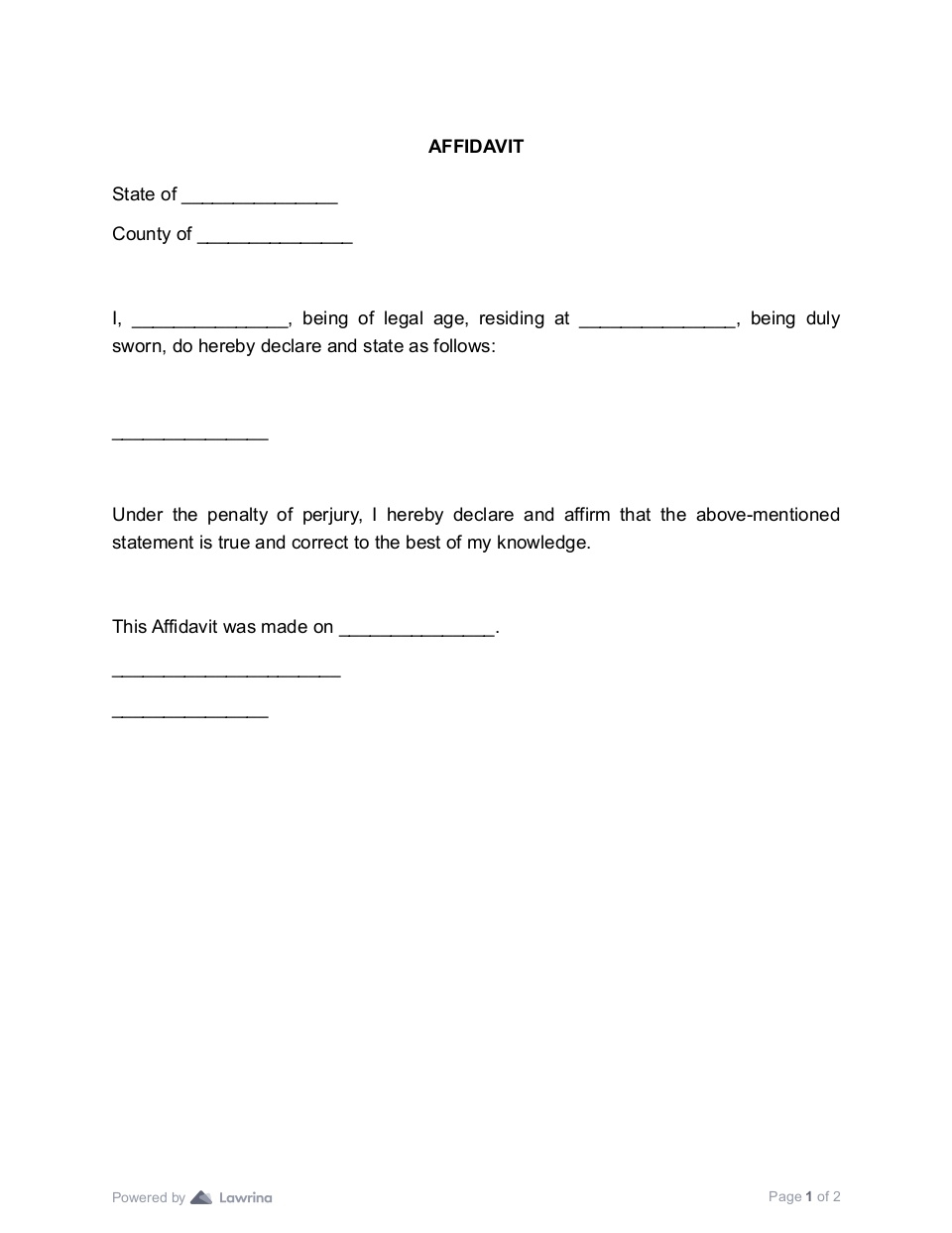 Legal Documents Template Forms Create Your Contract Online Lawrina