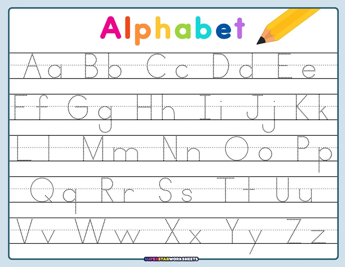 Free Printable Learning To Write Worksheets