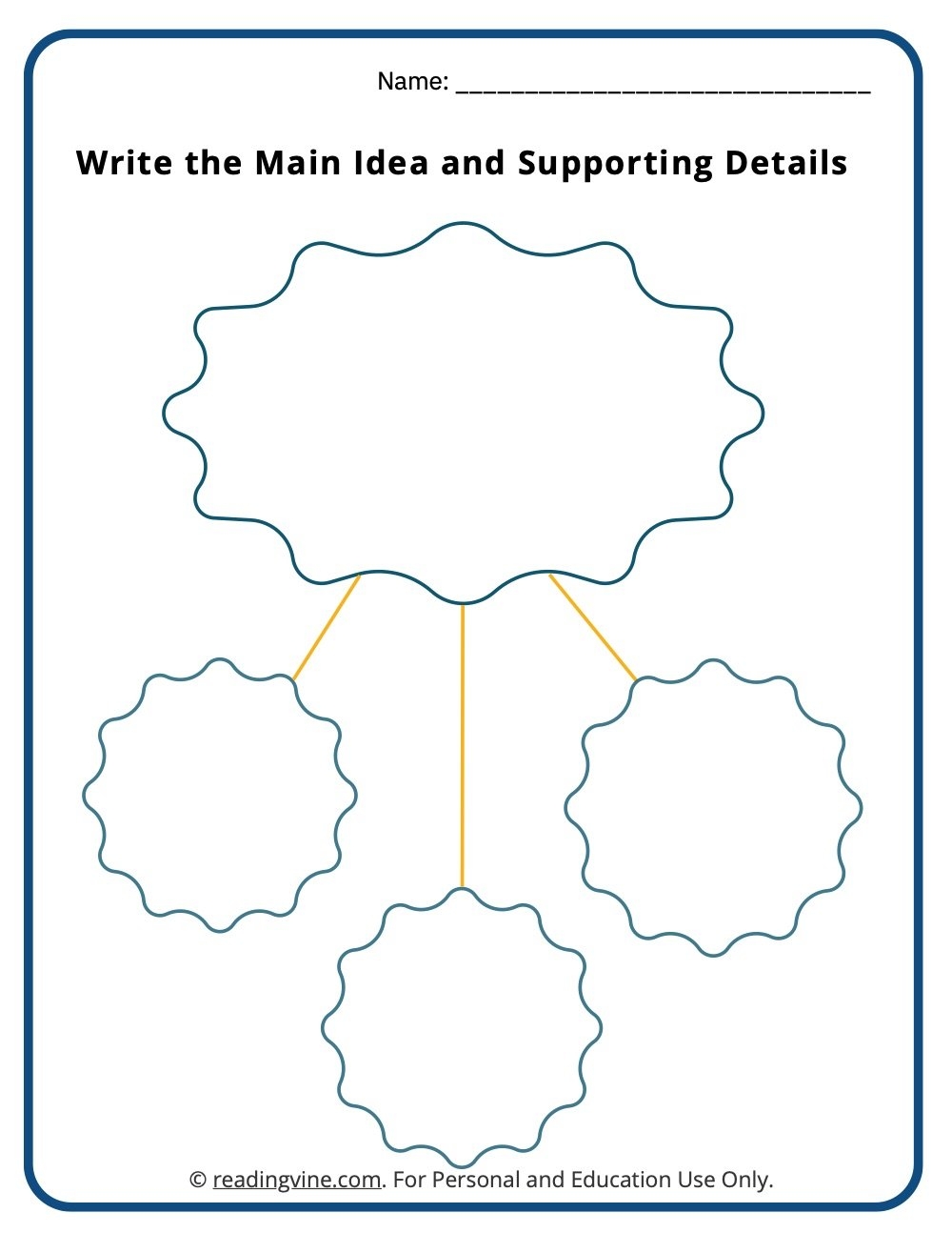 Free Printable Worksheet Finding The Main Idea