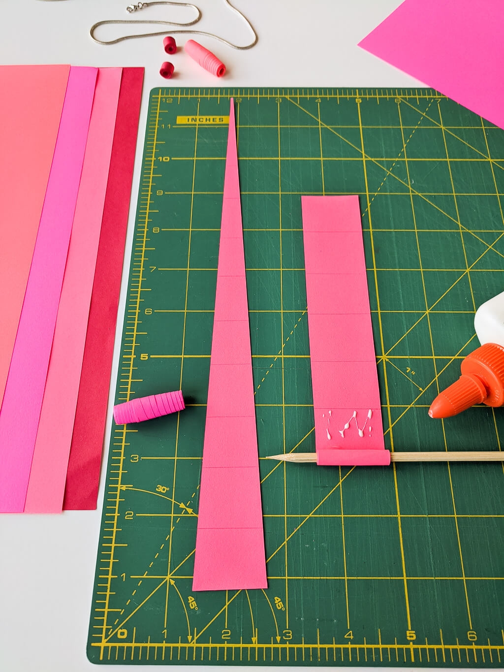 Free Printable Paper Bead Template