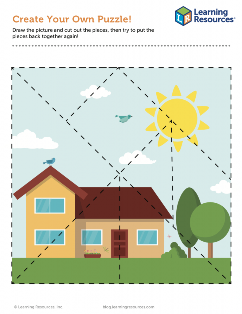 Make Your Own Puzzle Printable Learning Resources