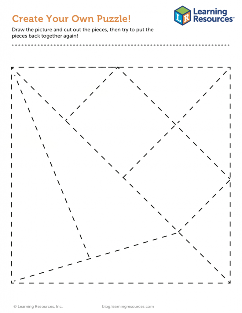 Make Your Own Puzzle Printable Learning Resources