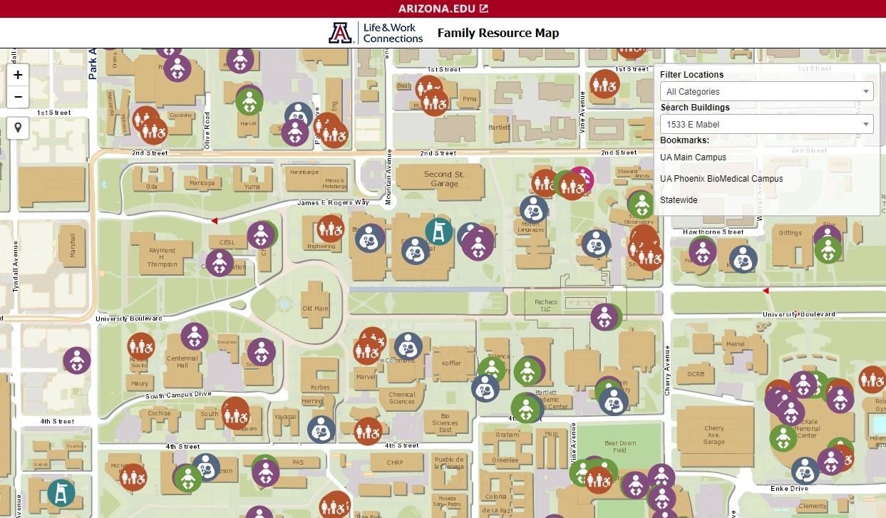 Maps UArizona Enterprise GIS