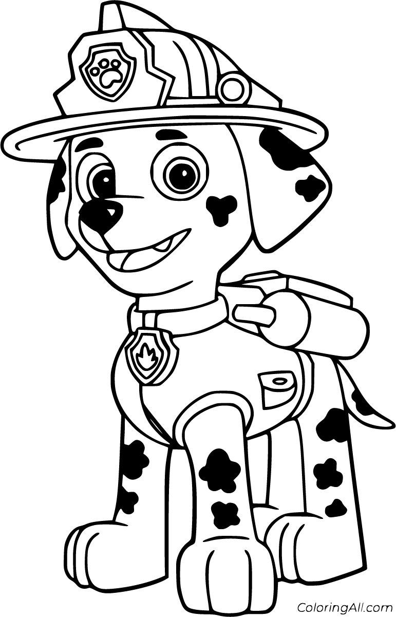 Paw Patrol Coloring Pages Printable