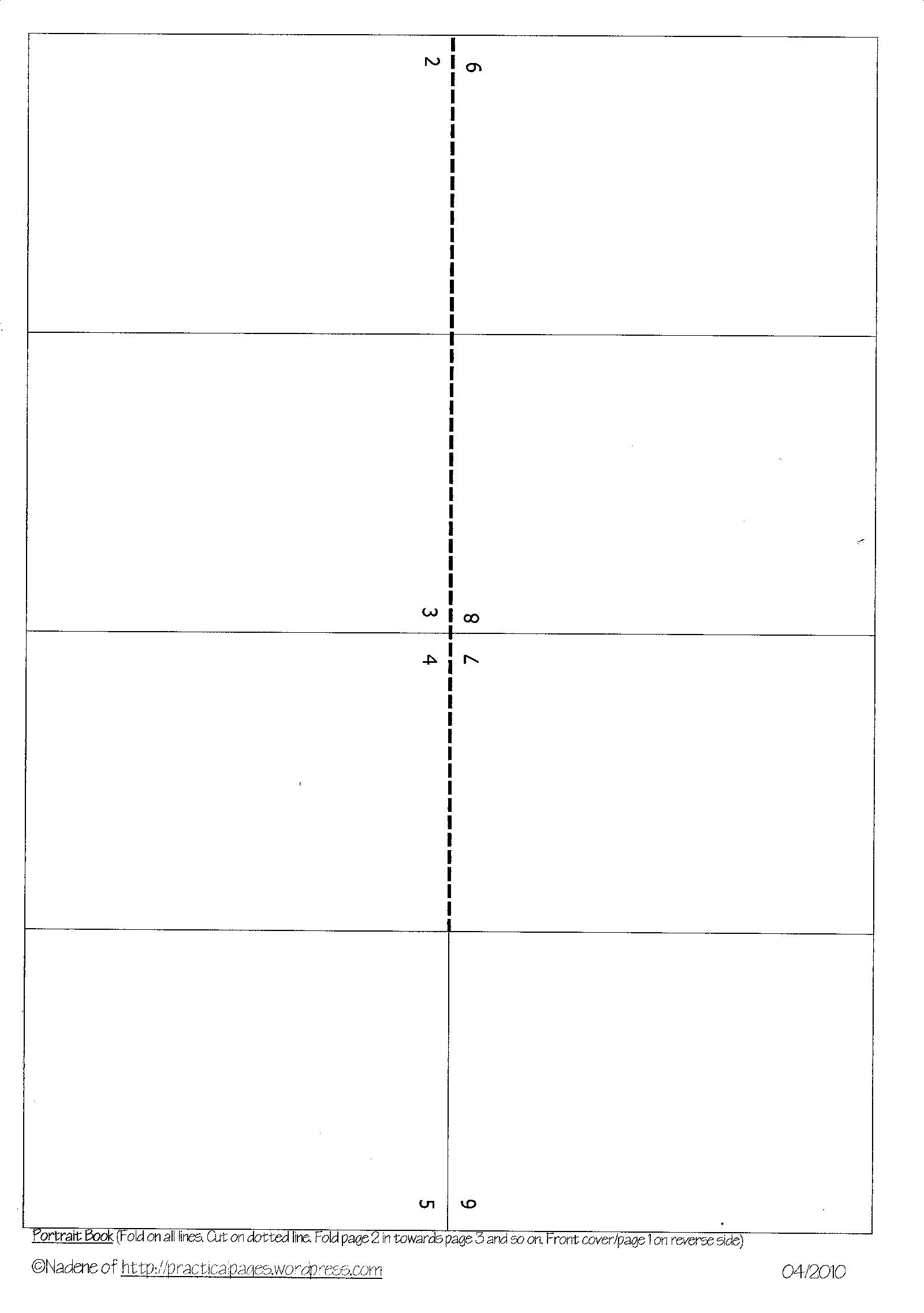 Minibook Template