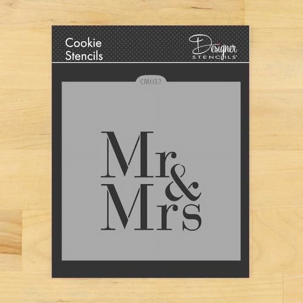 Mr And Mrs Stencil