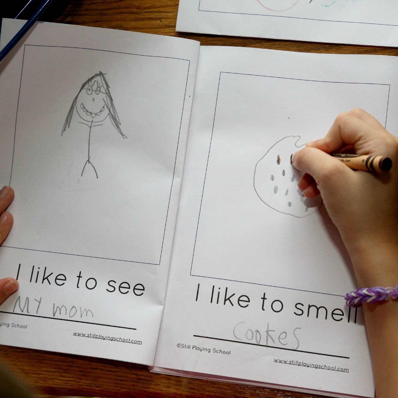 My Five Senses Book Free Printable