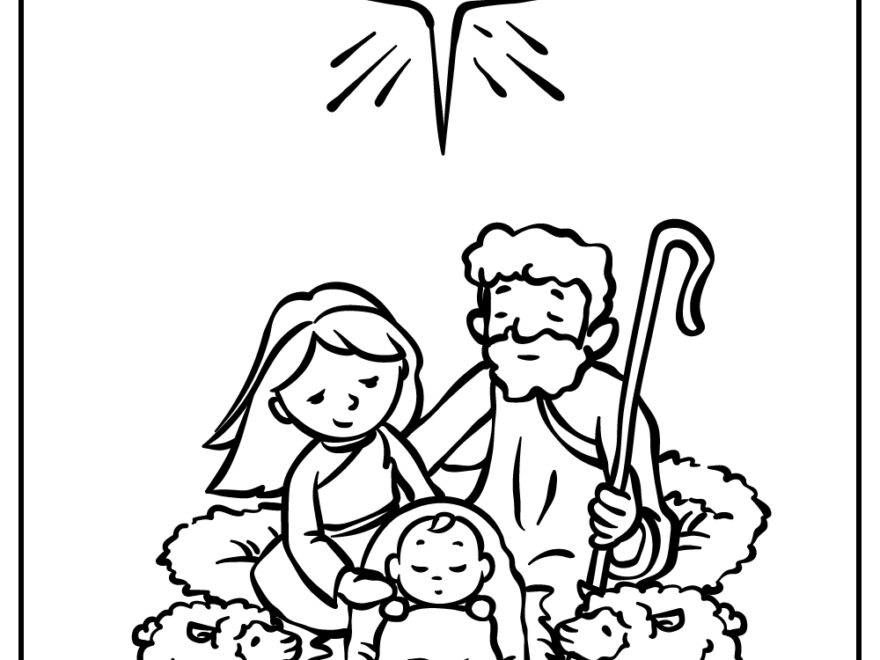 Nativity Coloring Pages 100 Free Printables