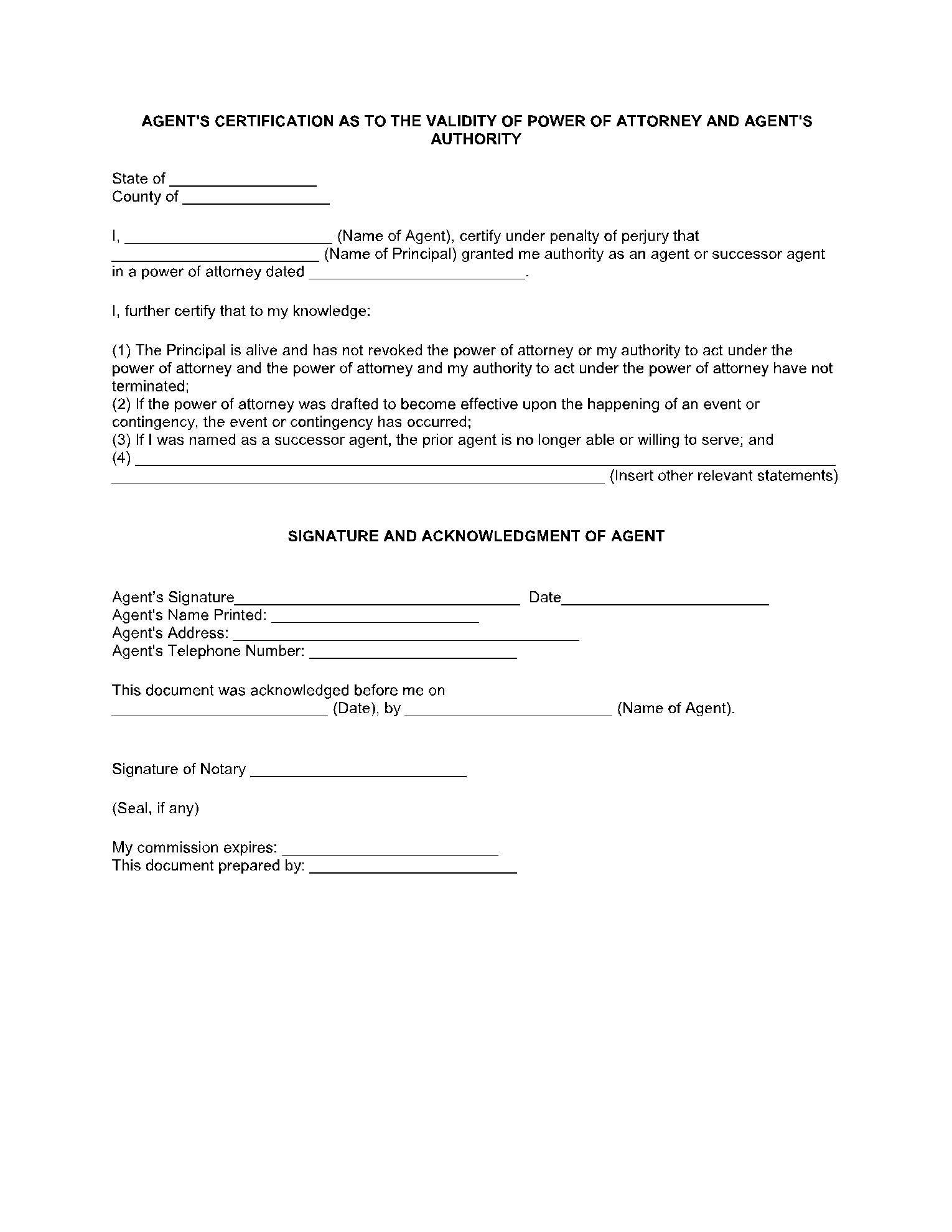 New Jersey Durable Power Of Attorney Forms CocoSign