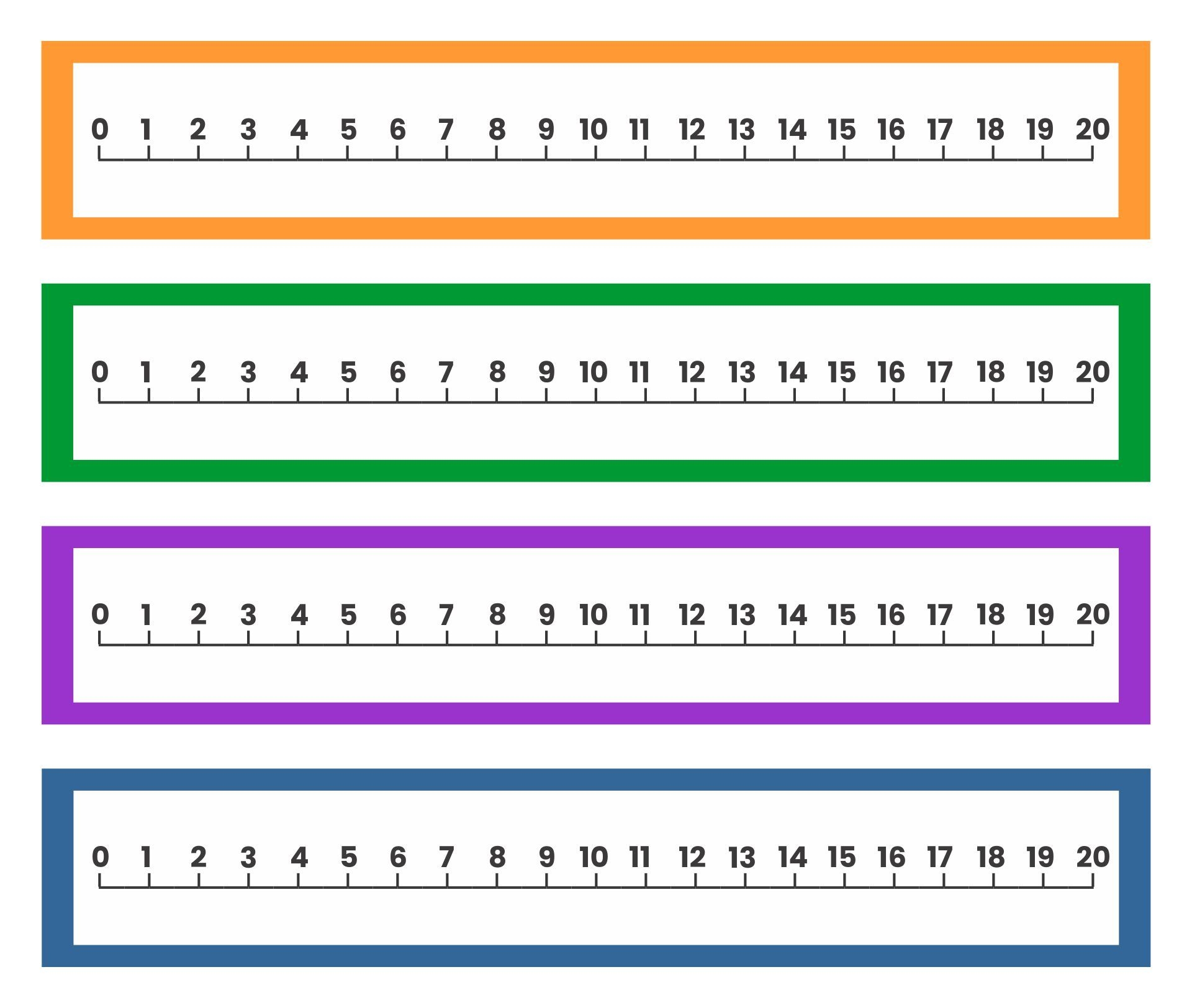 Number Lines 0 20 10 Free PDF Printables Printablee