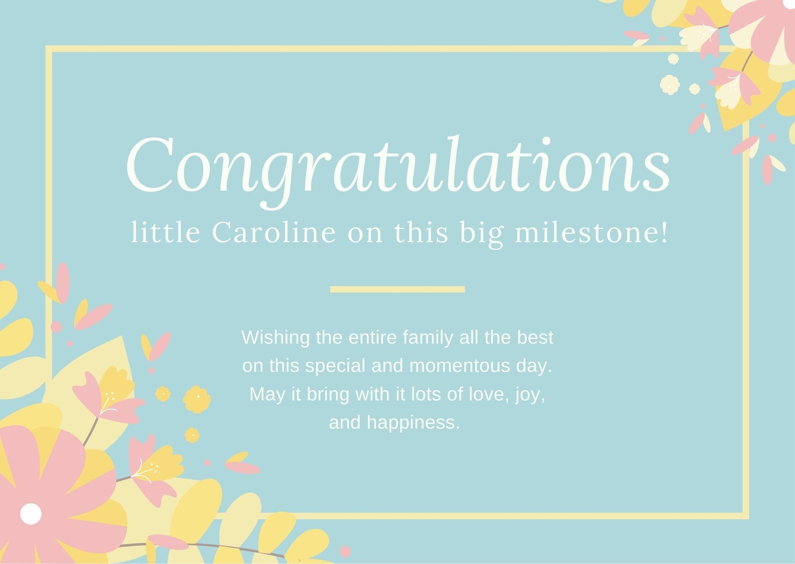 Page 6 Free And Customizable Christening Templates Canva