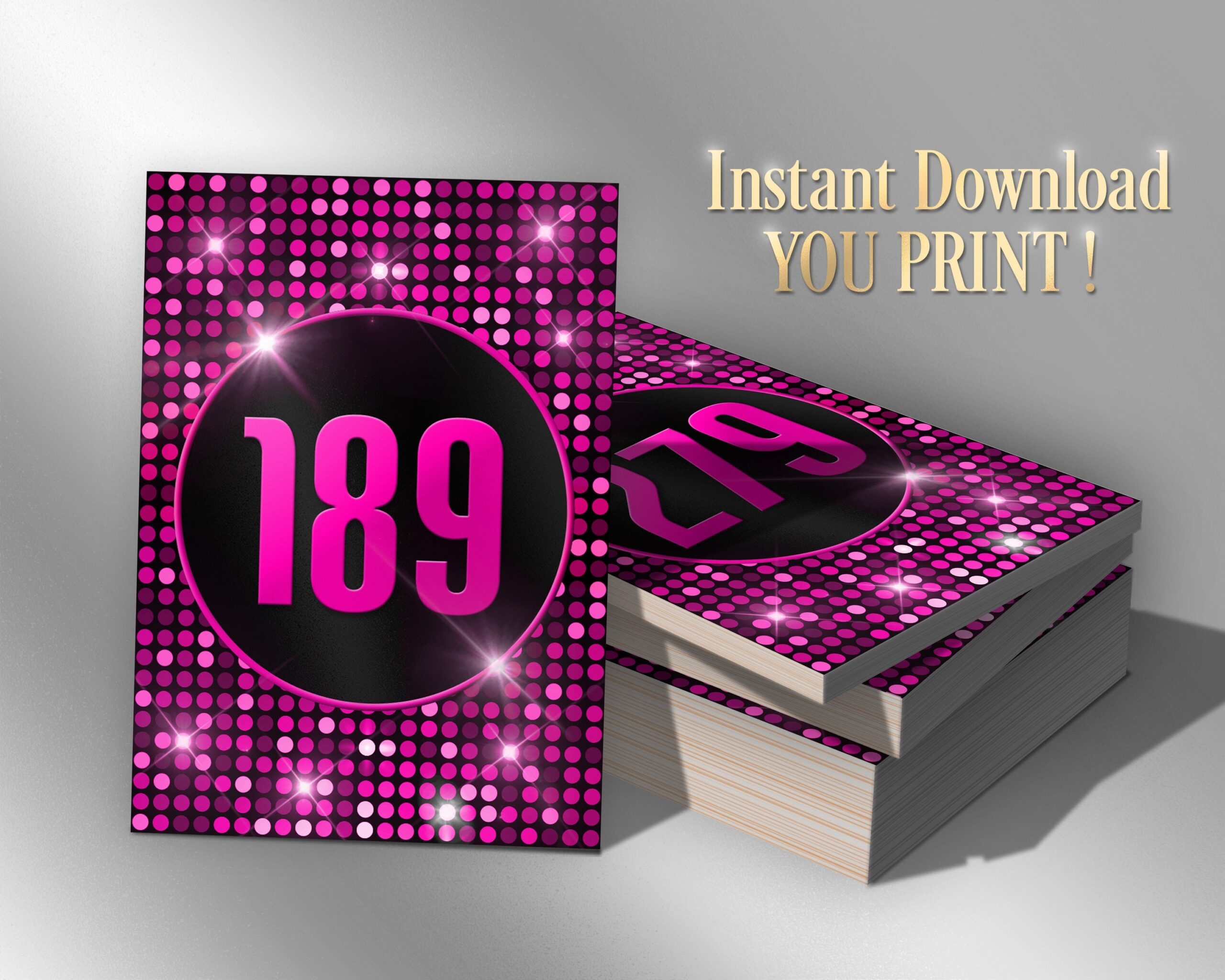Paparazzi Numbers Etsy