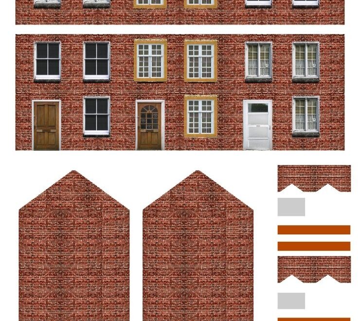 Paper Buildings 10 Free PDF Printables Printablee