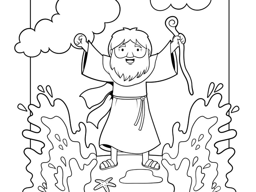 Passover Coloring Pages With Cute Illustrations Ayelet Keshet