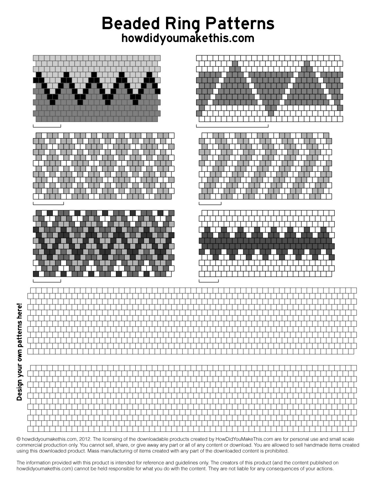 Peyote Ring Pattern 2025 Www alhudapk