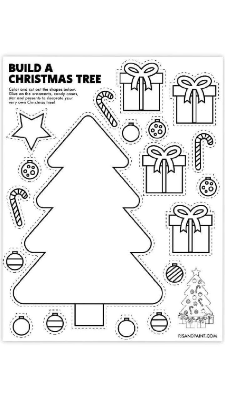 Pin By Danielle Jaworski On Salvamentos R pidos Preschool Christmas Crafts Preschool Christmas Christmas Printable Activities