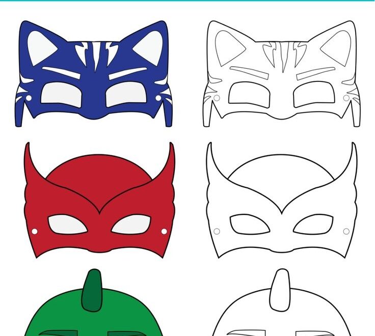 PJ Masks Mask Printable