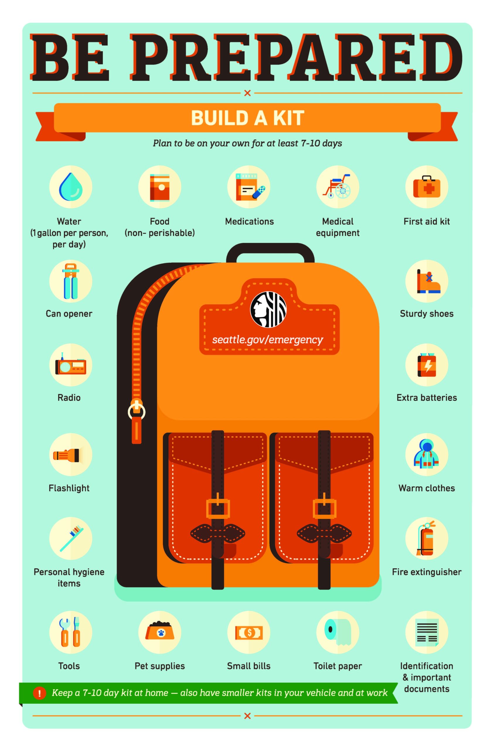 Prepare Yourself Emergency Management Seattle gov