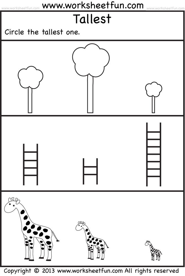 Preschool Worksheets FREE Printable Worksheets