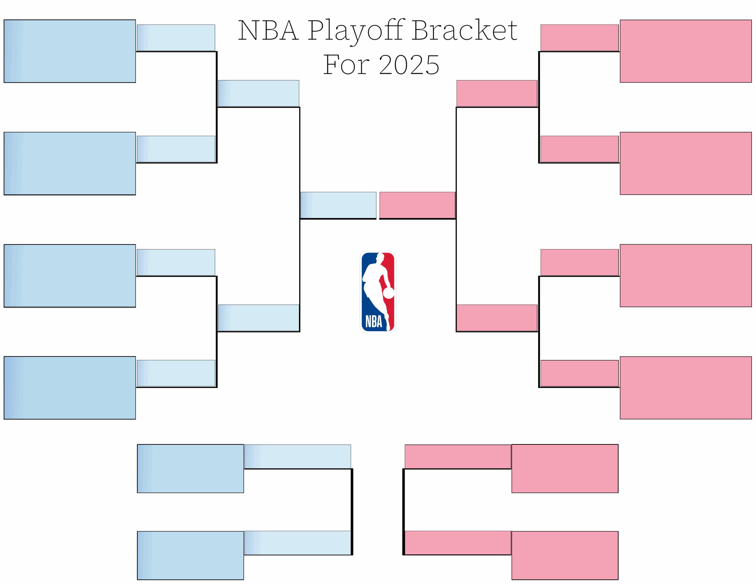 Nba Playoffs Bracket 2025 Printable