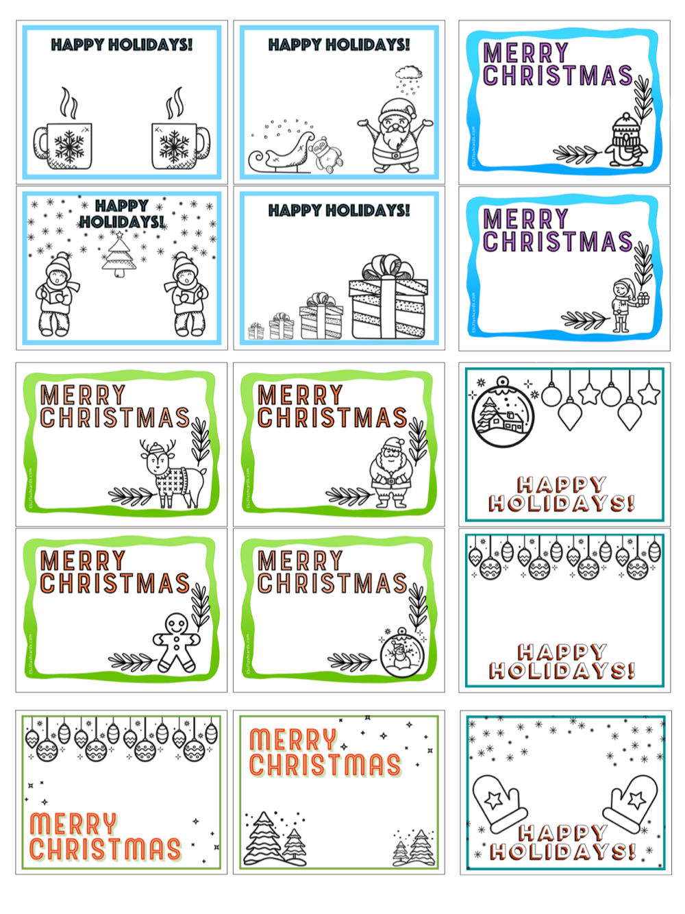 Free Printable Christmas Cards For My Love