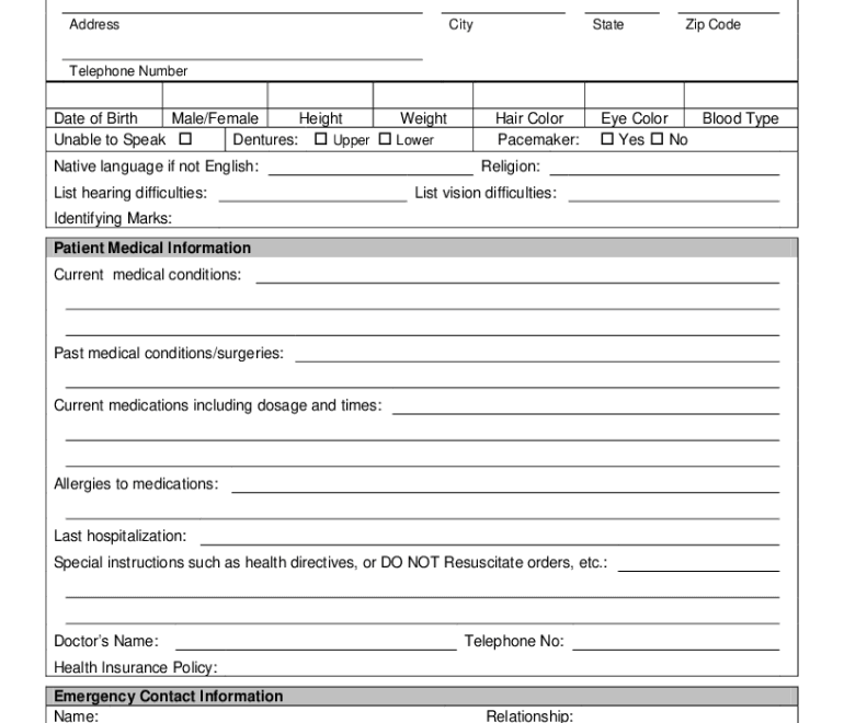 Printable Vial Of Life Forms Fill Out Sign Online DocHub