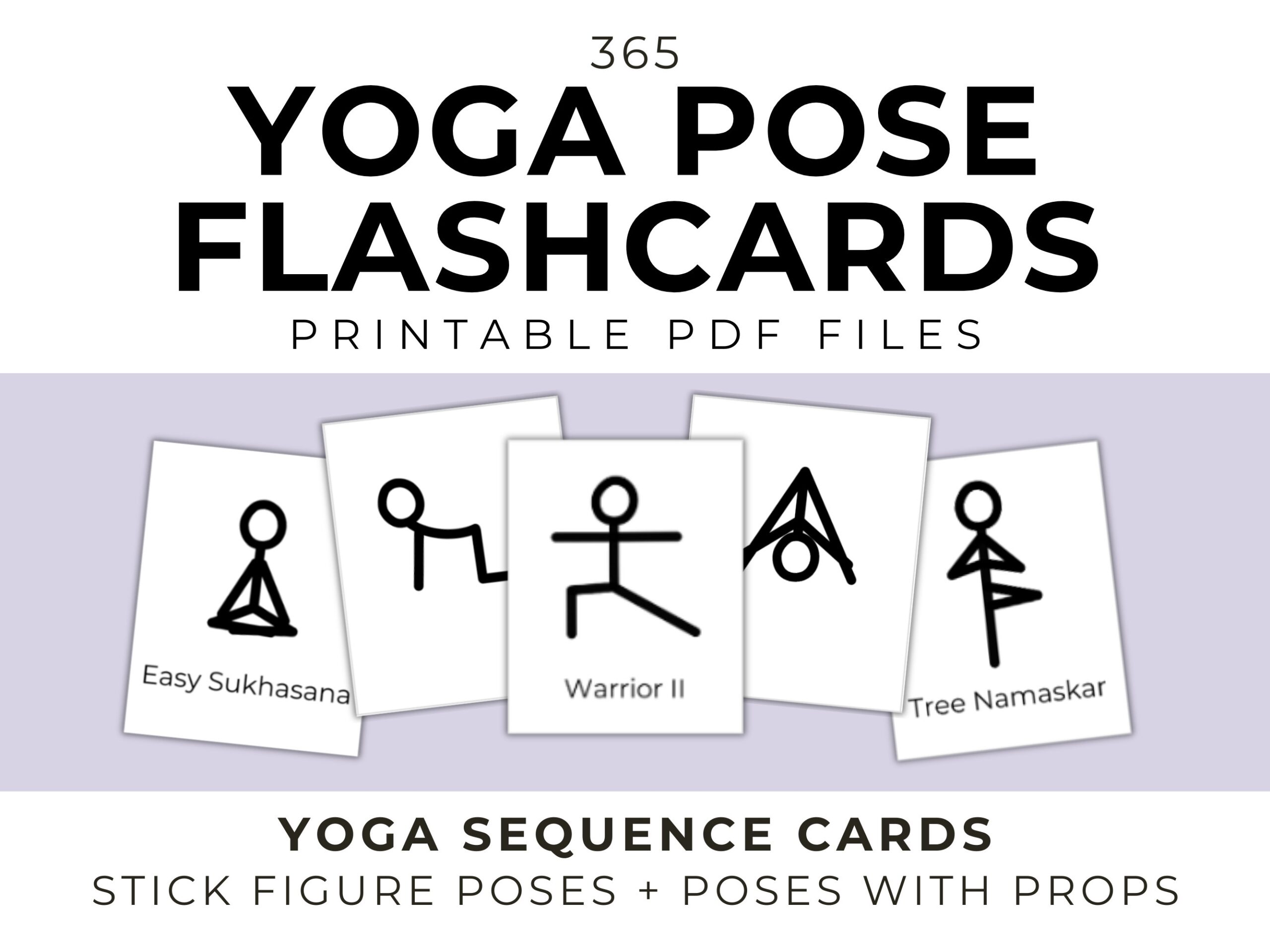 Printable Yoga Pose Flashcards Yoga Stick Figure props For Yoga Teacher Training Tools Digital Yoga Cards For Yoga Sequence Plans For Print Etsy Australia