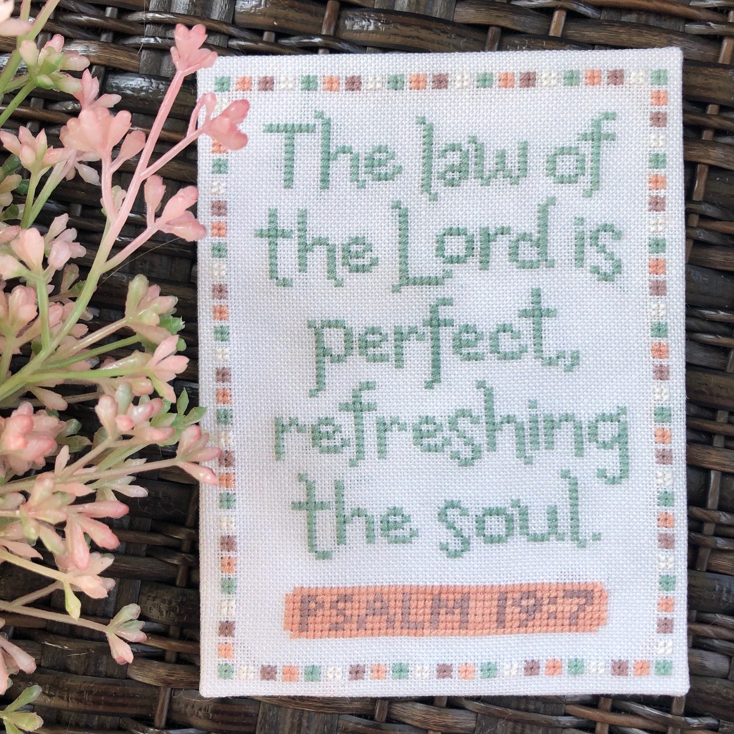 Free Printable Bible Verse Cross Stitch Patterns