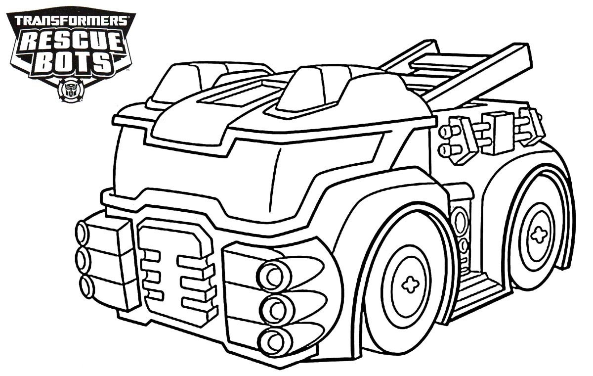 Rescue Bots Coloring Pages Best Coloring Pages For Kids