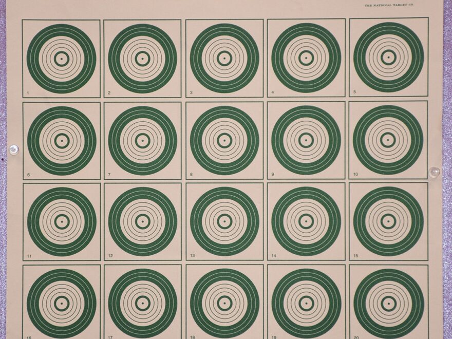Rimfire Benchrest Targets River Bend Gun Club