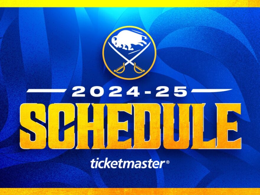 Sabres Announce 2024 25 Schedule Buffalo Sabres