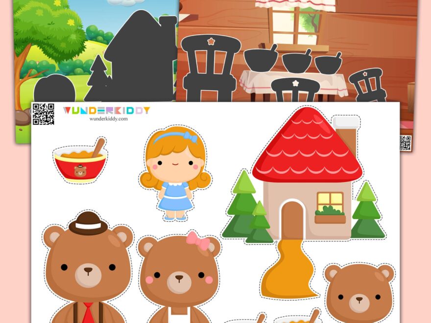 Schattenspiel Mit B ren Zum Ausdrucken F r Kinder