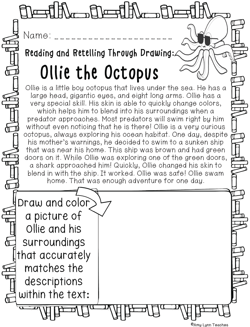 Second Grade Ocean Themed Worksheets 100 Standards Aligned Printables Made By Teachers