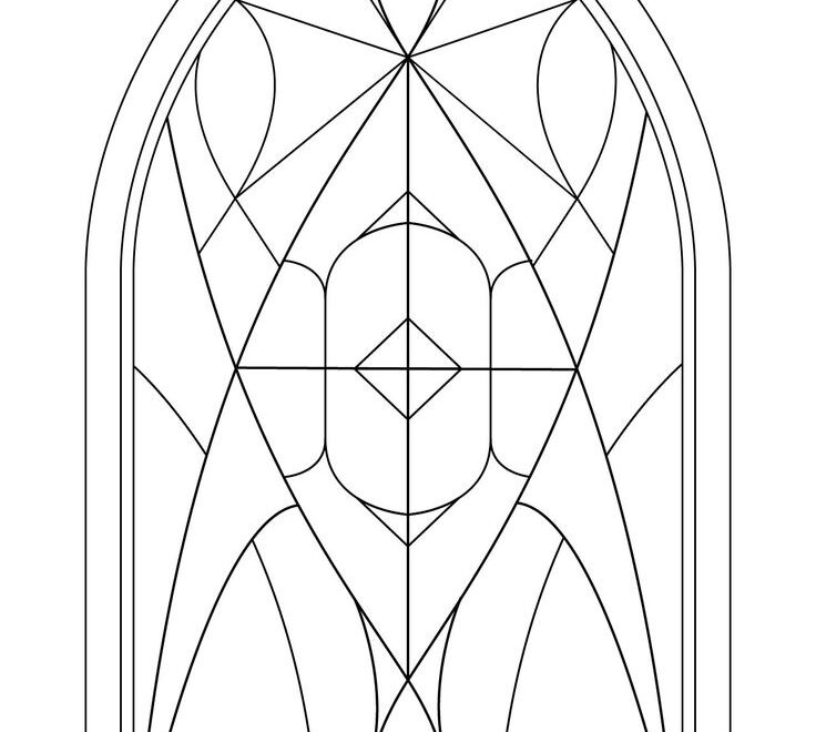 Stained Glass Templates 13 Free PDF Printables Printablee