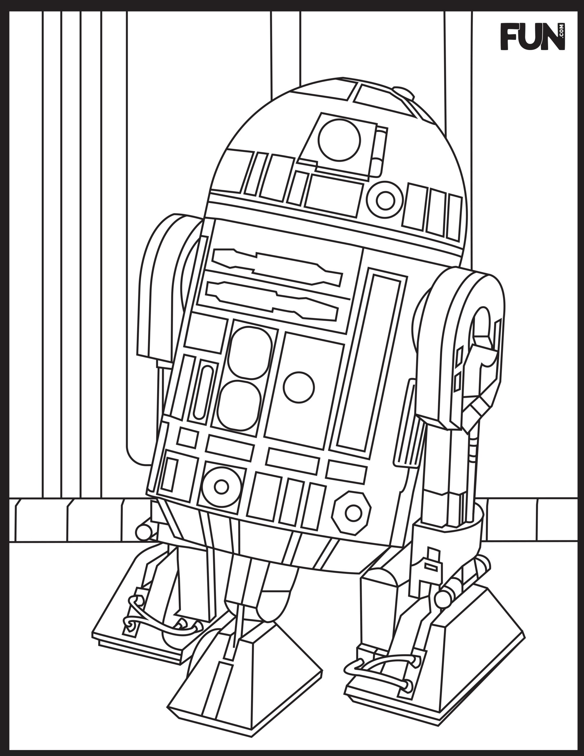 Printable Coloring Pages Star Wars