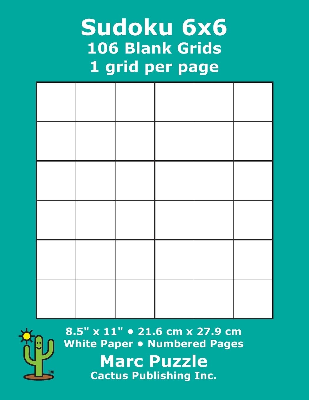 Printable Blank Sudoku 6 Per Page