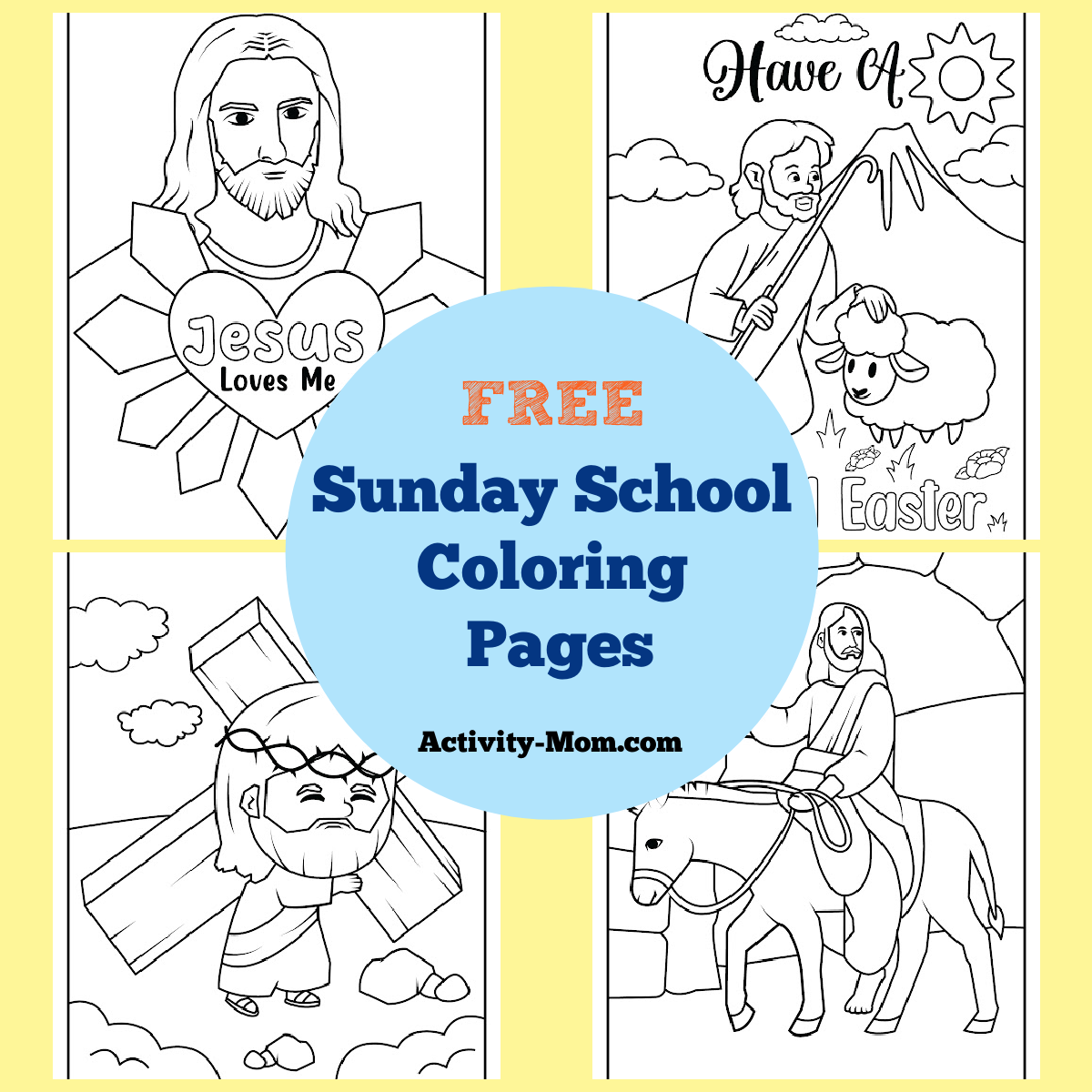 Bible Lessons For Preschoolers Free Printables
