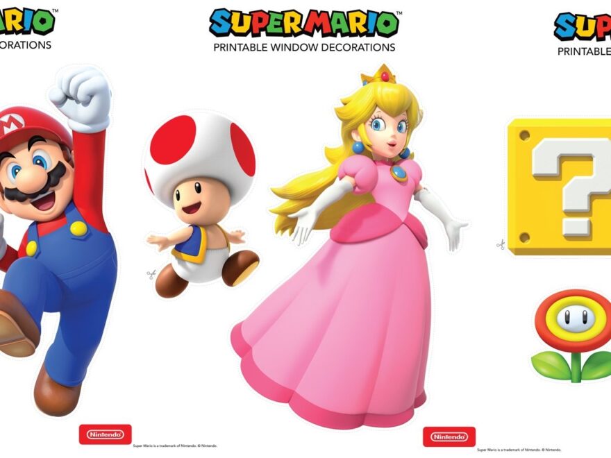 Super Mario Printable Decorations Play Nintendo