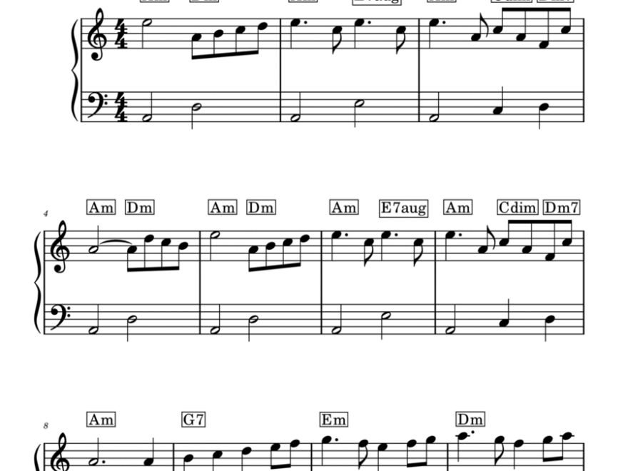 Swan Lake Theme LARGE PRINT Easy Piano Includes Notes And Chord Symbols By Peter Ilyich Tchaikovsky Piano Method Digital Sheet Music Sheet Music Plus