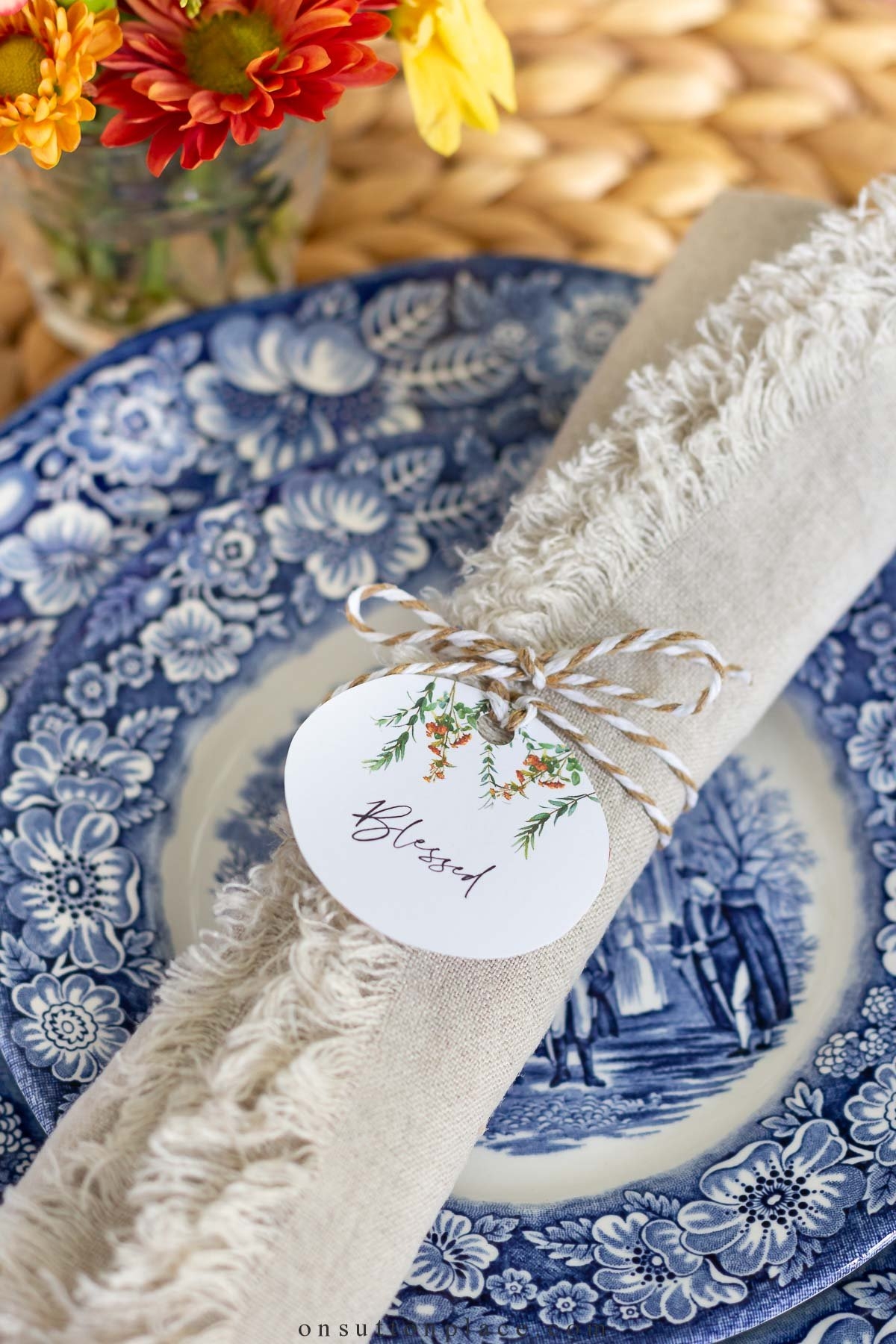 Free Printable Fall Napkin Rings